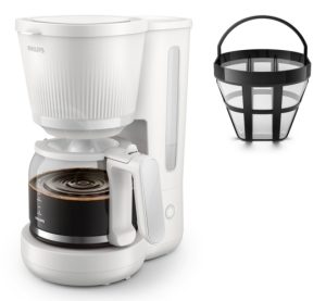 Philips 3000 Series HD7411/00 Drip Coffee Maker, White