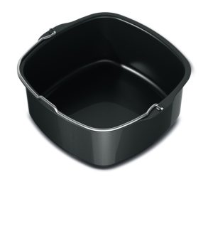 Philips Airfryer Accessory HD9945/01 Essential XL Baking Kit, Black/Red