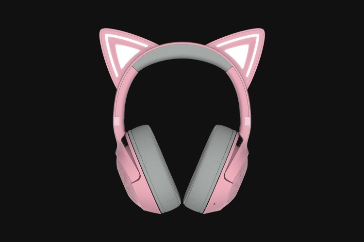 Razer Kraken Kitty V2 BT Wireless Gaming Headset, Bluetooth, Quartz - Image 3