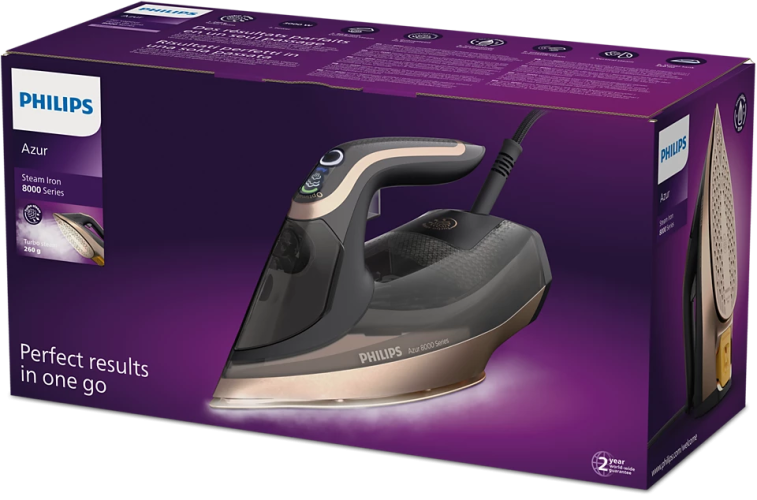 Philips Azur 8000 Series DST8041/80 Steam Iron, 3000 W, Black - Image 5