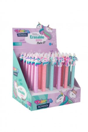 Retractable erasable pen Colorino Unicorn