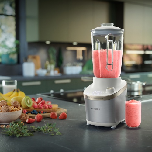 Philips 7000 Series HR3760/01 High speed blender, 2 L, 1500 W, White/Silver - Image 7