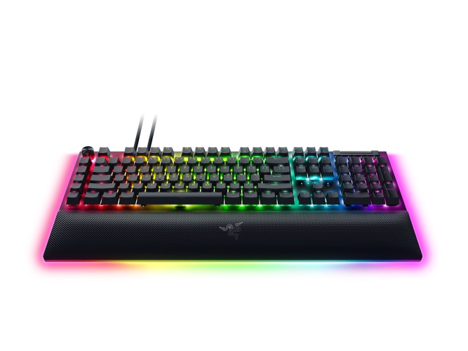 Razer BlackWidow V4 Pro Gaming keyboard Wired, USB QWERTY, US, Green Switch, Black - Image 4