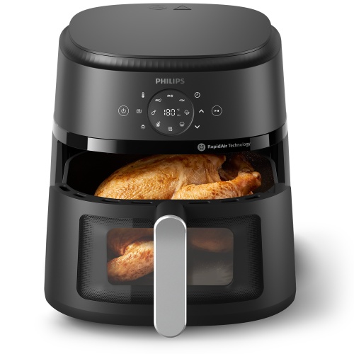 Philips 2000 Series NA231/00 Hot Air Fryer 6.2 L 1700 W, Black/Silver - Image 4