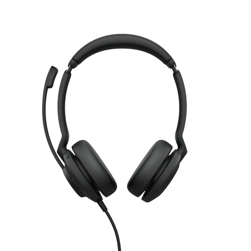 Jabra Evolve2 30 MS Stereo Wired Headset, USB-A, Black - Image 2