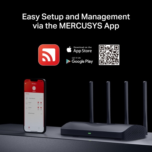 Mercusys BE3600 Dual Band Wi-Fi 7 Router - Image 9