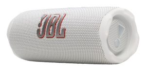 JBL Flip 7 Portable Speaker, Bluetooth, White