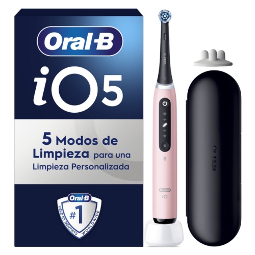 Oral-B iO Series 5s Electric Toothbrush, Blush Pink - Image 3