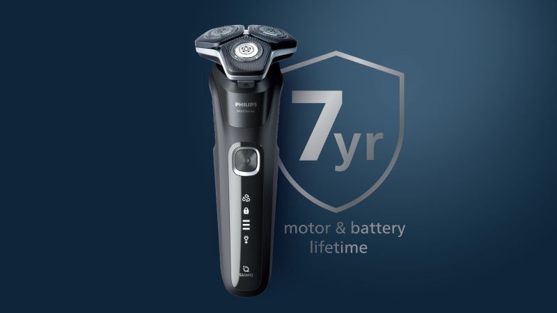 Philips 5000 Series S5885/10 Wet and dry Shaver, Midnight Blue - Image 3