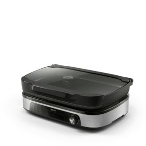 Philips HD6212/90 Electric Contact Grill, Black/Silver
