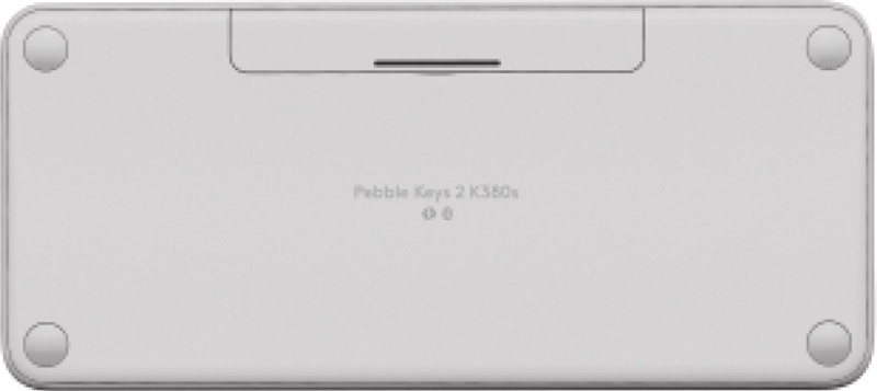 Logitech Pebble Keys 2 K380s Keyboard RF Wireless+Bluetooth, US INT (Qwerty), Tonal White - Image 5