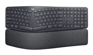 Logitech ERGO K860 for Business Wireless Keyboard, Bluetooth, US INT (Qwerty), Graphite