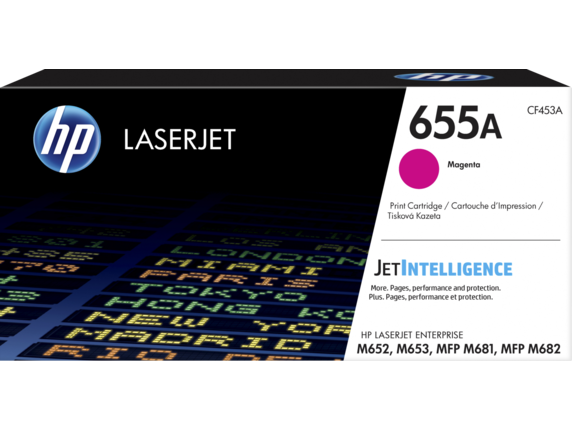 HP Cartridge No.655A Magenta (CF453A)