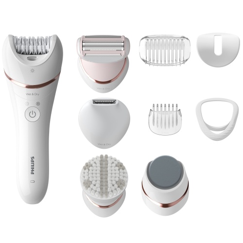 Philips 8000 Series BRE740/10 Epilator, White - Image 5