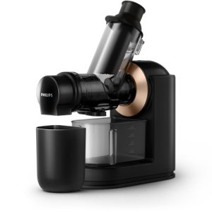 Philips Viva Collection HR1888/70 Masticating juicer, 150W, Black/Gold