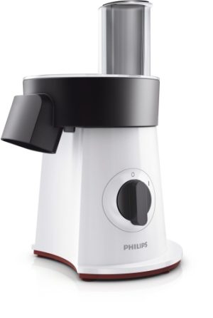 Philips Viva Collection SaladMaker HR1388/80 Vegetable Slicer, 200 W, White/Black