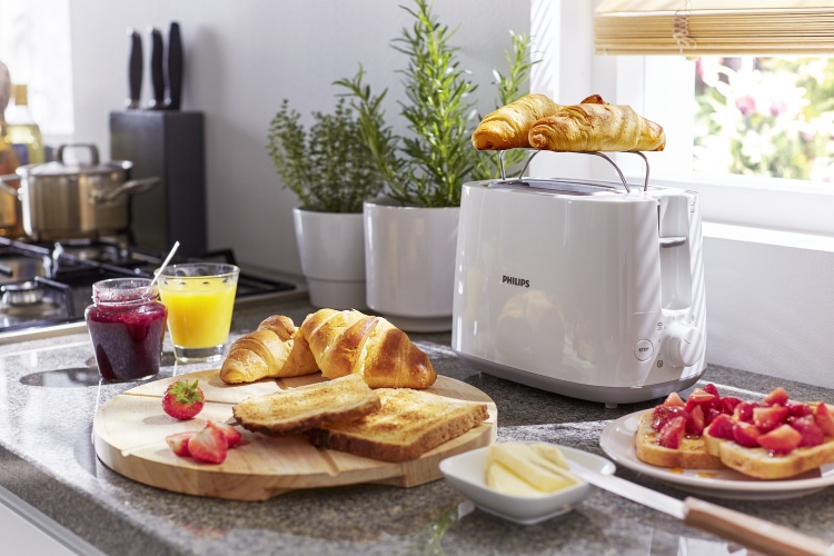 Philips Daily Collection HD2581/00 Toaster 830 W, White - Image 4