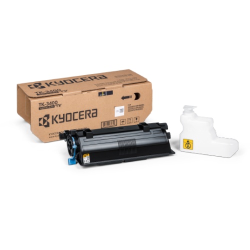 Kyocera TK-3400 Toner Cartridge, Black