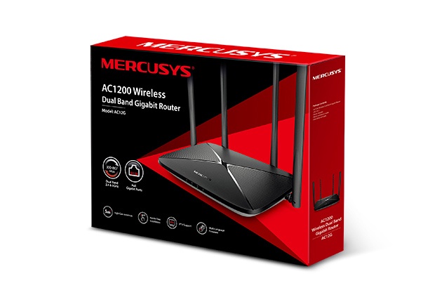Mercusys AC1200 Wireless Dual Band Gigabit Router - Image 3