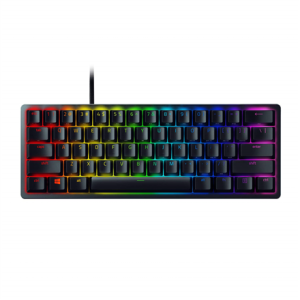 Razer Huntsman Mini Wired Gaming keyboard, USB, RGB LED, US Int, Linear Optical Switch, Black