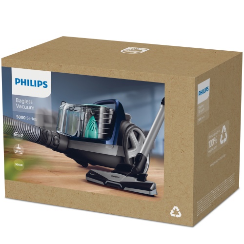 Philips 5000 Series FC9556/09 PowerCyclone 7 Vacuum Cleaner, Louros Blue/Black - Image 5
