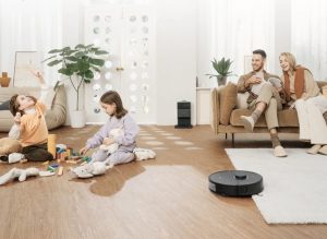 Roborock S8+ Robot Vacuum Cleaner, Black