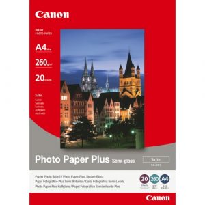 Canon SG-201 Semi-Gloss Photo Paper Plus A4 20 Sheets