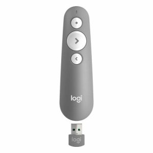 Logitech R500s Laser Presentation Remote, Mid Grey