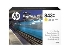 HP 843C PageWide XL (C1Q68A) Ink Cartridge, Yellow