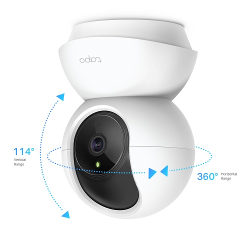 TP-Link Tapo C200 Pan/Tilt Home Security Wi-Fi Camera, White - Image 3
