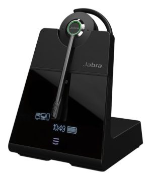 Jabra Engage 75 SE Convertible Wireless Headset, Bluetooth, DECT, Base station, Black