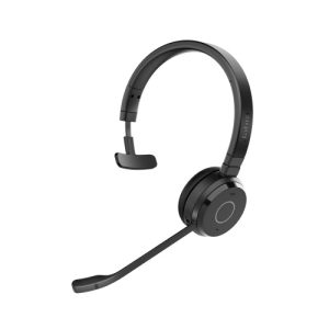 Jabra Evolve 65 TE MS Mono Link390a Wireless Headset, Bluetooth, USB-A, Black