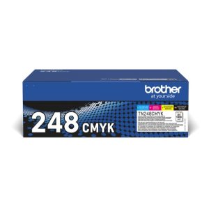 Brother TN-248VAL (TN248VAL) Toner Cartridge Multipack, BK/C/M/Y