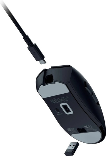 Razer DeathAdder V3 HyperSpeed Wireless Gaming Mouse RF Wireless + USB-C, 26000 DPI, Black
