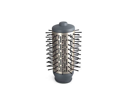 Philips 7000 Series Air styler BHA710/00 Hair Styling Brush, Metallic White - Image 5