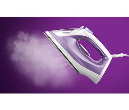 Philips 1000 Series DST1020/30 Steam Iron 1800 W, Violet/White - Image 5