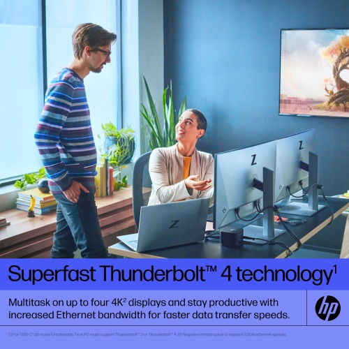 HP Thunderbolt Dock 120W G4 Docking station, Black - Image 9