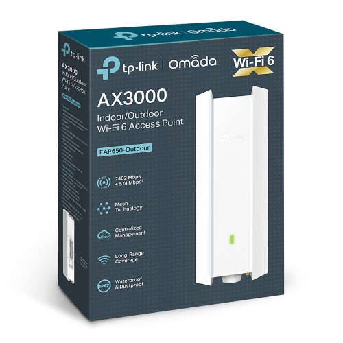 TP-Link EAP650-OUTDOOR AX3000 Indoor/Outdoor Wi-Fi 6 Access Point - Image 5