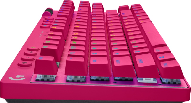 Logitech G PRO X TKL LIGHTSPEED Wireless Gaming Keyboard, Tenkeyless, Tactile, US INT, Pink - Image 3