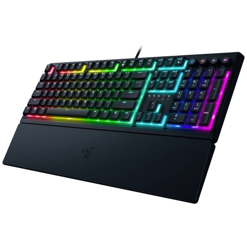 Razer Ornata V3 Wired Gaming Keyboard RGB, Mecha Membrane Switch, DE, Black - Image 4