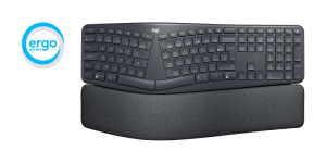 Logitech Ergo K860 Wireless Keyboard US Int, Graphite
