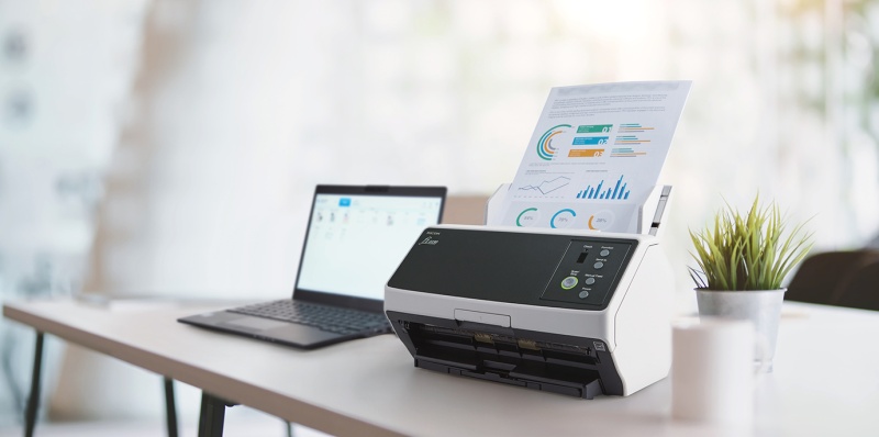 Ricoh fi-8150 Scanner A4 Spalvotas 50 ppm 600x600 DPI, Duplex ADF, USB, Ethernet LAN - Image 8