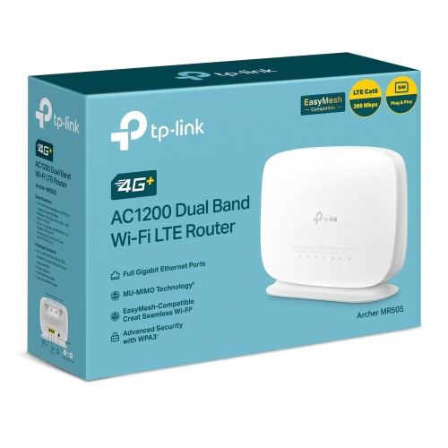 TP-Link Archer MR505 4G+ Cat6 AC1200 Wireless Dual Band Gigabit Router - Image 4