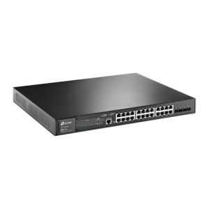 TP-Link JetStream 28-Port Gigabit L2 Managed Ethernet Switch with 24-Port PoE+