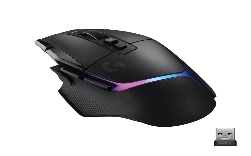 Logitech G G502 X Plus mouse Right-hand RF Wireless Optical 25600 DPI - Image 5