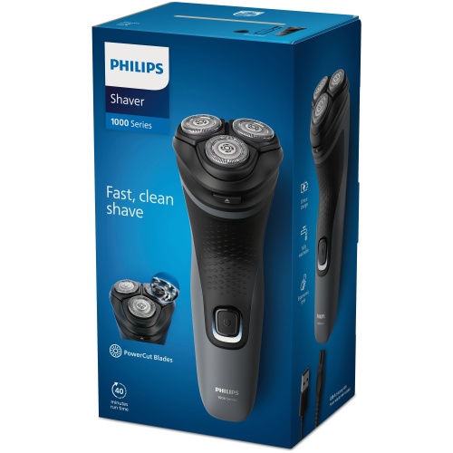 Philips 1000 Series S1142/00 Shaver, Black - Image 2