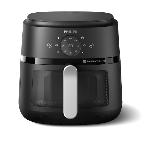Philips 2000 Series NA231/00 Hot Air Fryer 6.2 L 1700 W, Black/Silver - Image 3