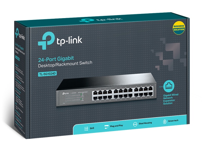 TP-Link TL-SG1024D 24-Port Gigabit Desktop/Rackmount Switch - Image 4