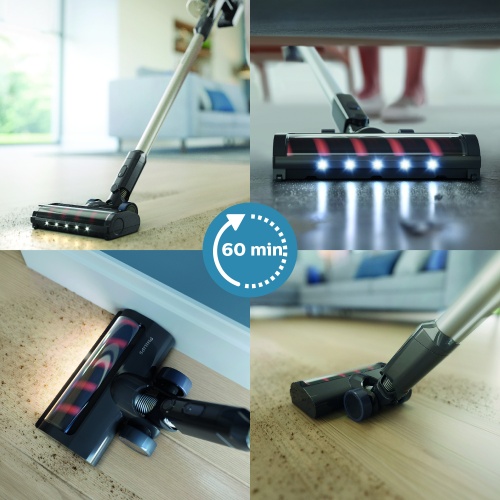 Philips 3000 Series XC3033/01 PowerCyclone 8 Cordless Vacuum Cleaner, Black/Green - Image 6
