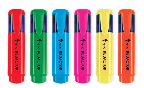 Textmarker Forpus Redactor, 2-5 mm, pink